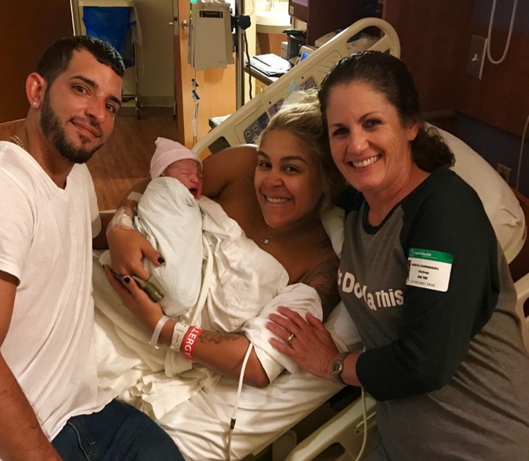 Teresita and family